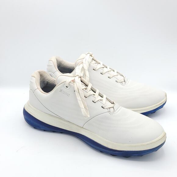 ECCO LT1 Fluidform Hybrid Golf Shoes w white blue Men’s Size 7-7.5 main image 6